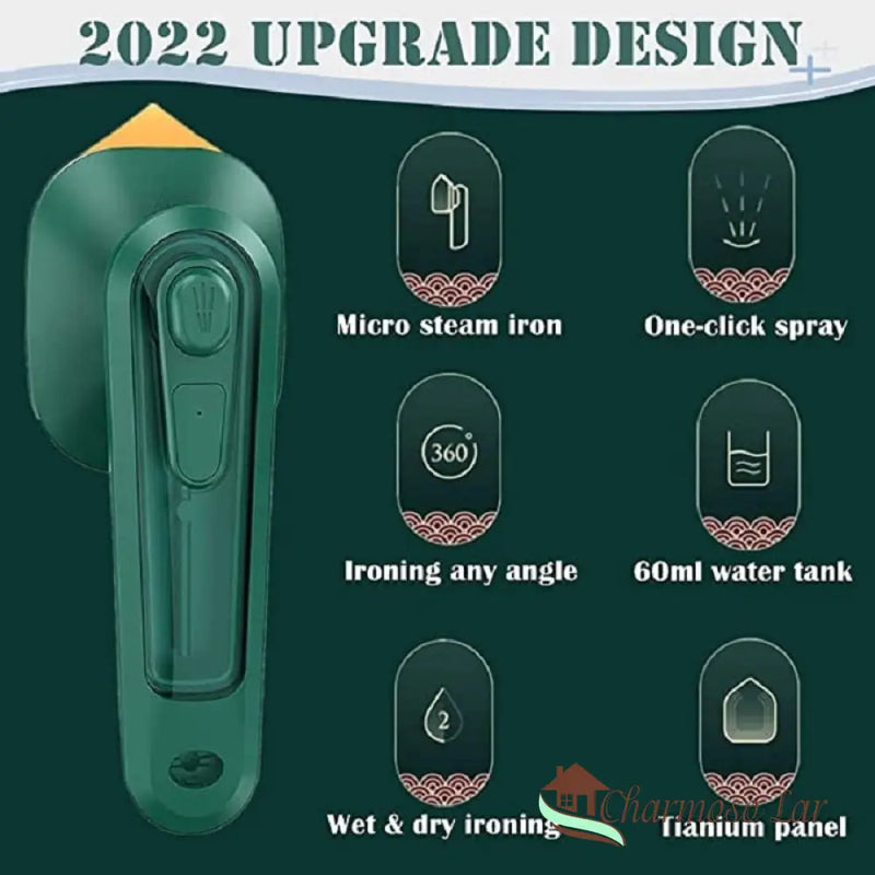 Mini Ferro Portátil Charmoso Lar